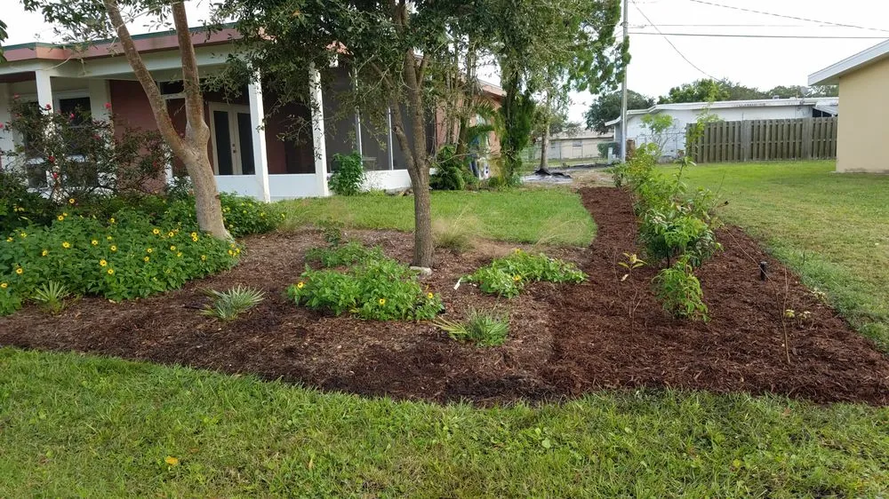Reliable landscaping services with custom design in West Melbourne, FL by Native Butterfly Flowers