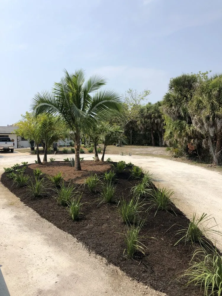 Custom landscape design for residential properties in Englewood, FL by Native Care Landscape Design