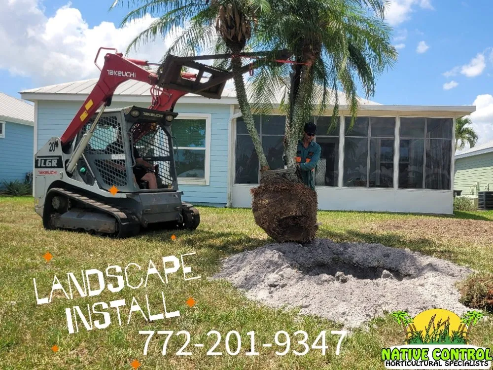 Custom residential landscaping experts serving port st lucie, FL - Native Control Services