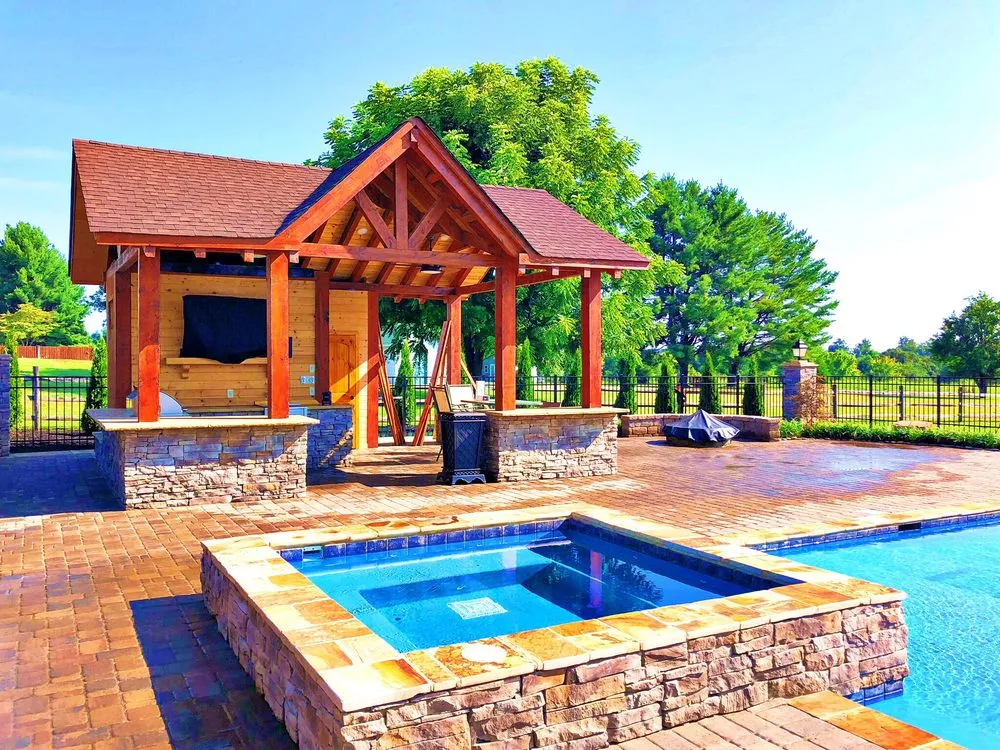 Reliable lawn mowing service in Louisville, TN by Native Design & Hardscape