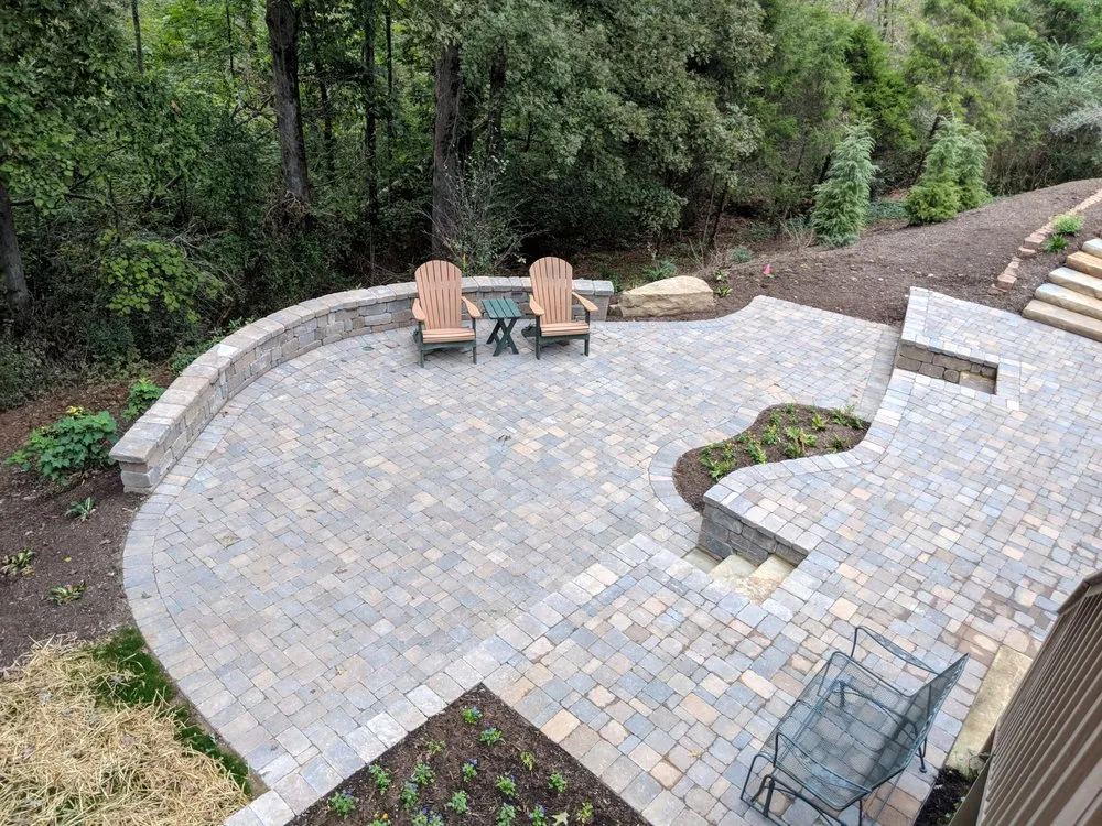 Professional residential landscaping with custom design across Louisville, TN - Native Design & Hardscape
