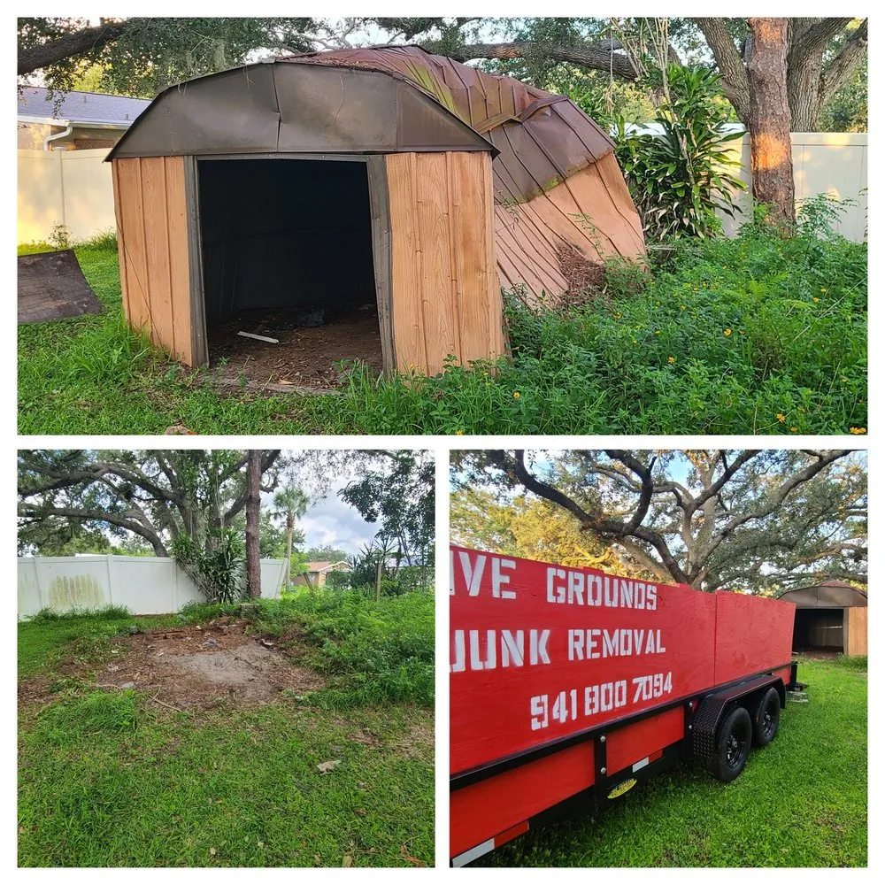 Local yard cleanup service in North Port, FL by Native Grounds