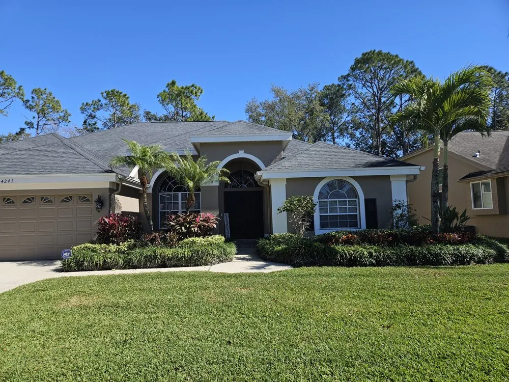 Custom yard maintenance in Brooksville, FL by Native Land and Pool Care