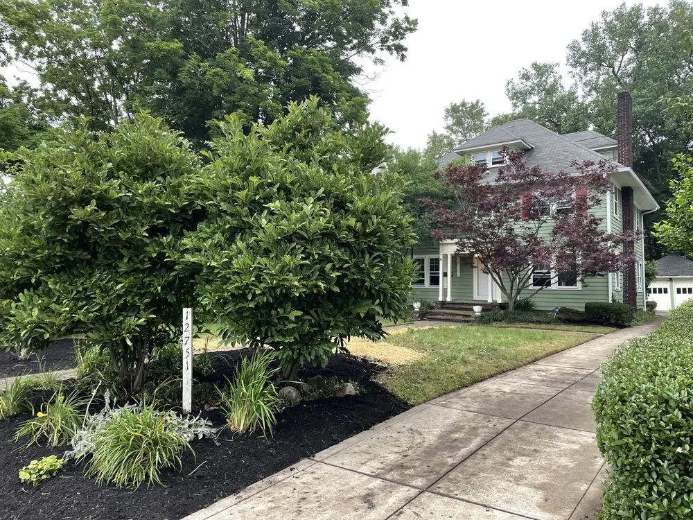 Custom landscape installation in Chagrin Falls, OH by Native Landscapes & Gardens