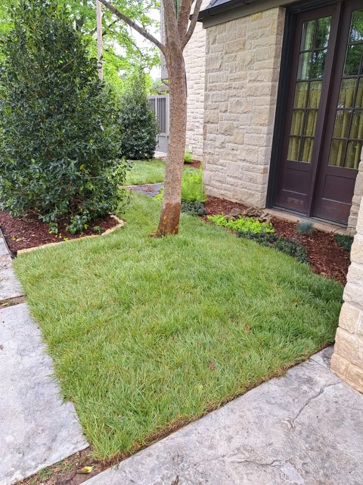 Professional yard cleanup service for beautiful yards in Tulsa, OK by Native Outdoor Living