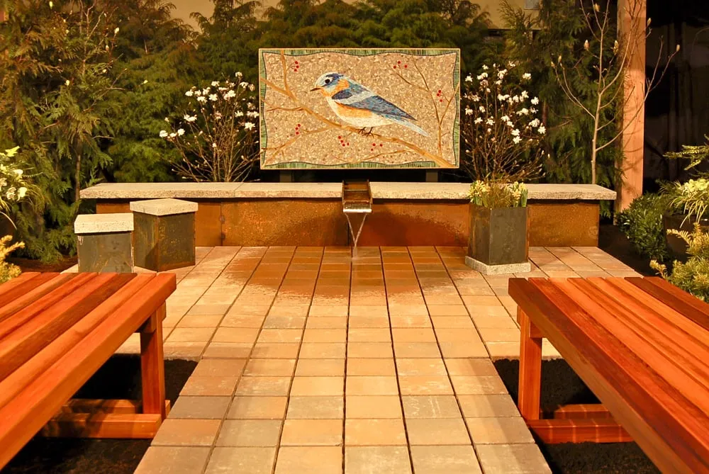 Professional outdoor landscaping with custom design in Poulsbo, WA by Native Root Designs, LLC