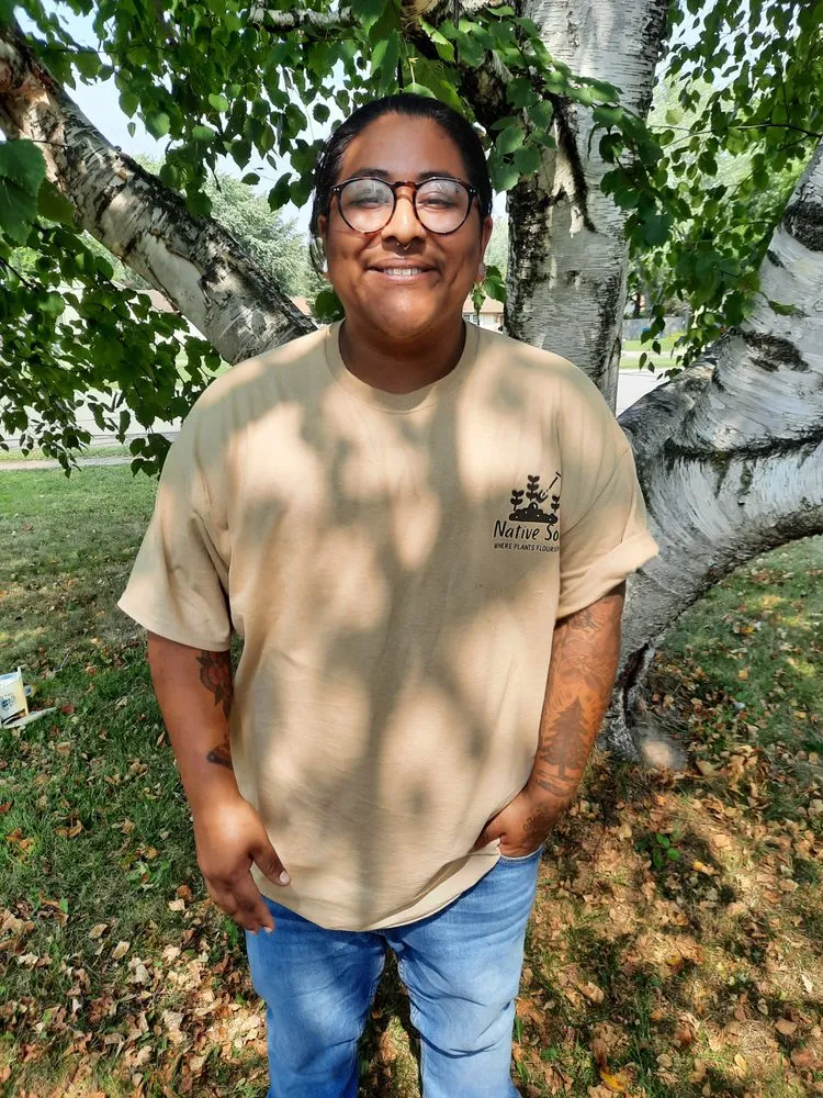 Custom landscape design with custom design in Chesterton, IN by Native Soil Gardening