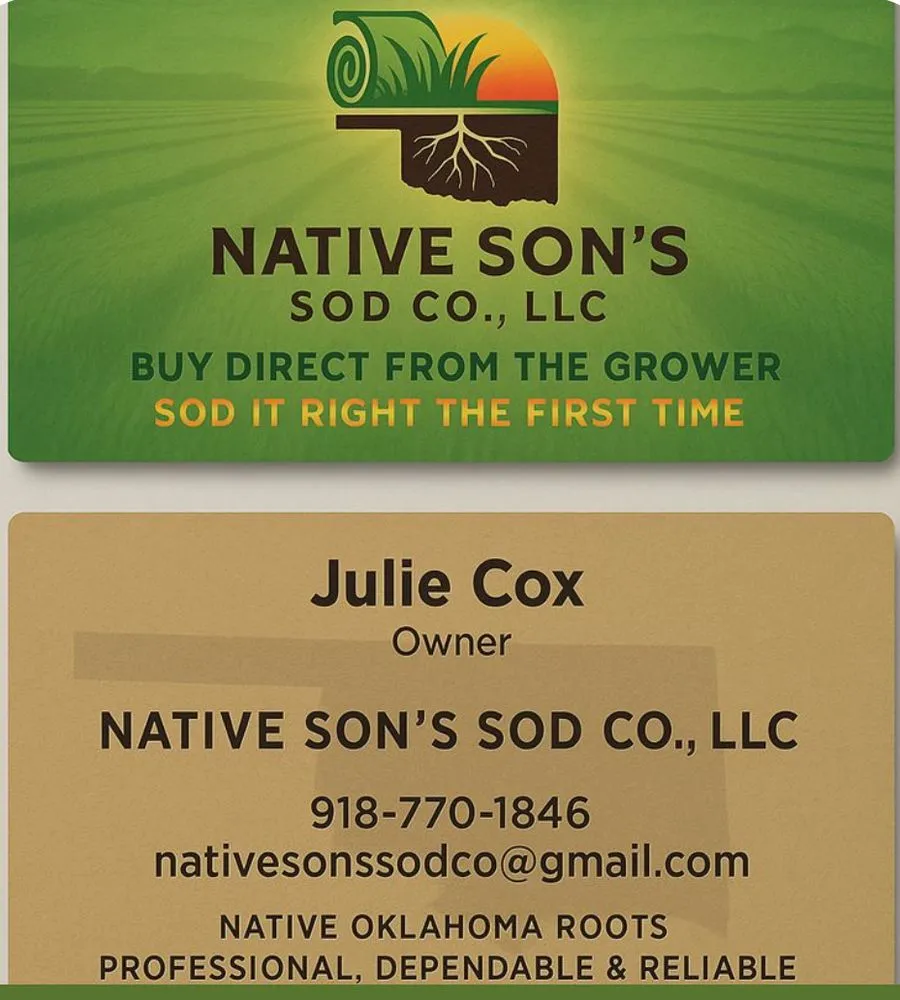 Top-rated residential landscaping experts serving Coweta, OK - Native Son’s Sod
