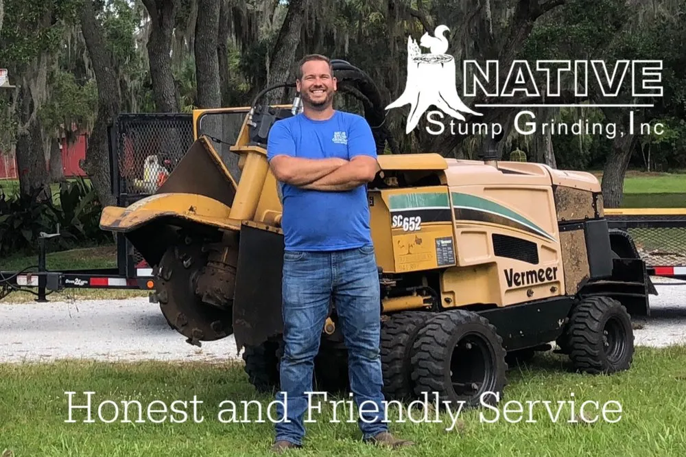 Professional yard maintenance experts serving Sarasota, FL - Native Stump Grinding