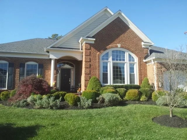 Custom landscape installation in Rockville, MD by Native Sun Landscaping