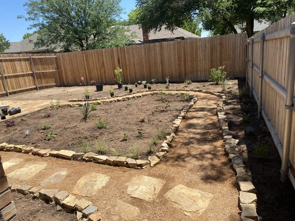 Affordable yard cleanup service for year-round maintenance in Amarillo, TX by Native Texan Family Landscaping