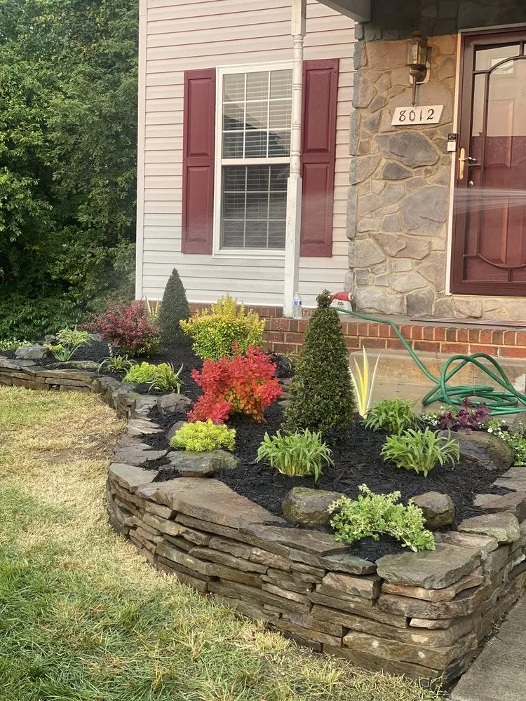 Expert garden landscaping for residential properties in Harwood, MD by Nativer Tree Expert