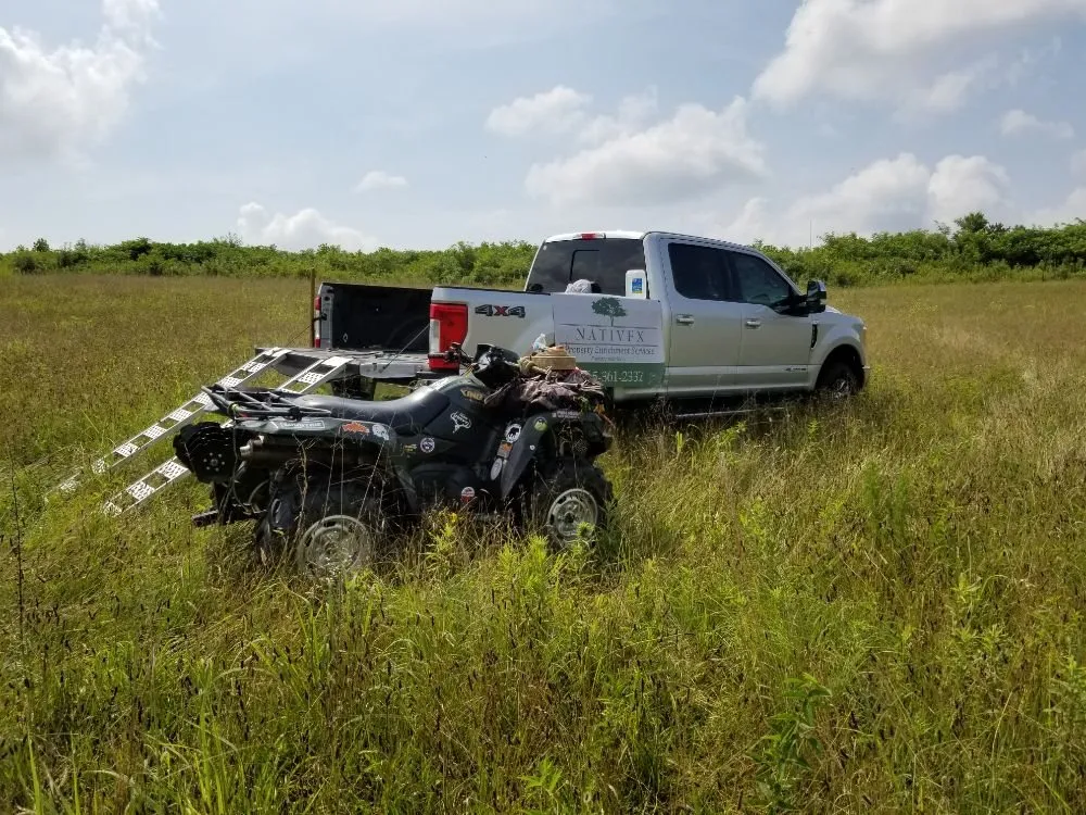 Local landscape installation in Knoxville, TN - NATIVFX