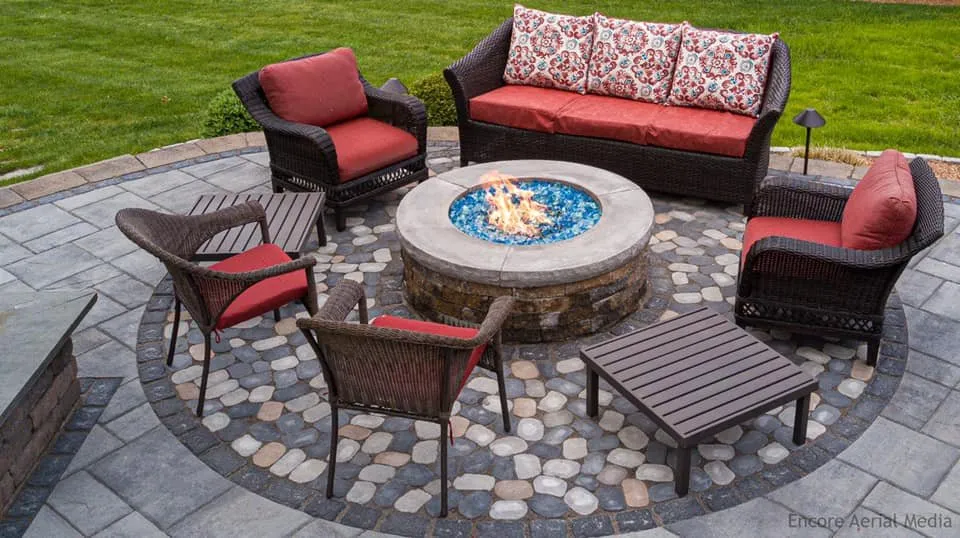 Professional lawn mowing service with custom design across Tolland, CT - Natural Choice Landscaping