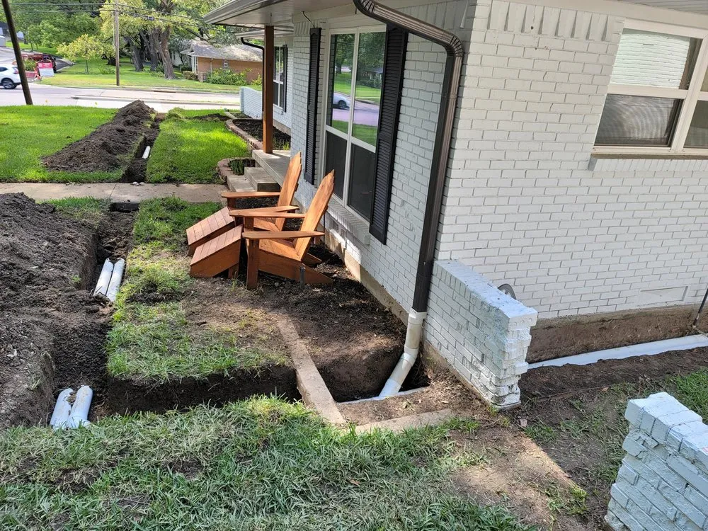 Top-rated lawn mowing service with custom design in Dallas, TX by Natural Environments