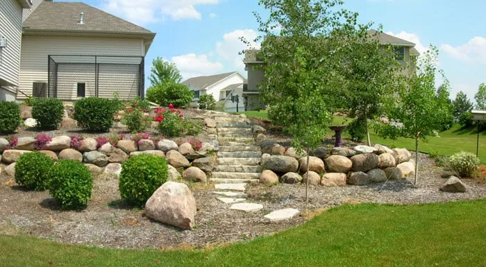 Affordable landscape installation in Minneapolis, MN by Natural Environments