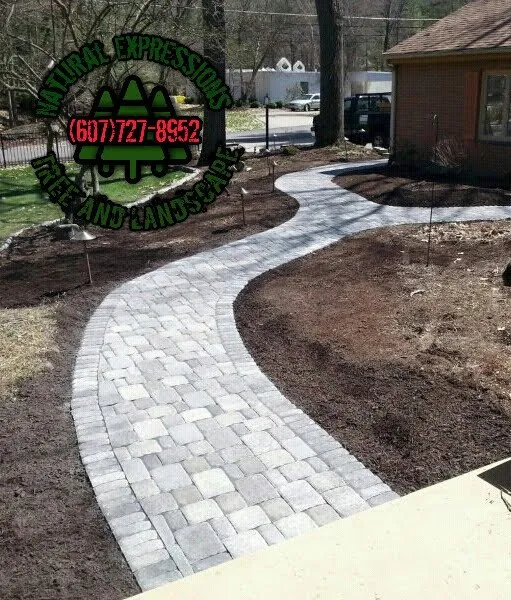 Expert landscape installation in Kirkwood, NY by Natural Expressions Tree and Landscape