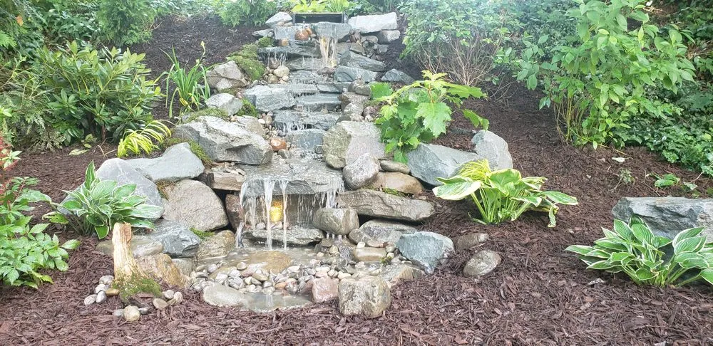 Professional landscaping services with custom design in Kirkwood, NY by Natural Expressions Tree and Landscape