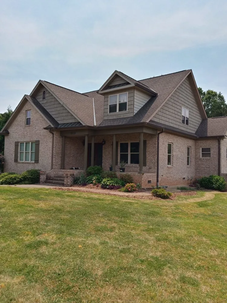 Trusted landscape installation for homes in Greensboro, NC by Natural Frontier Landscaping