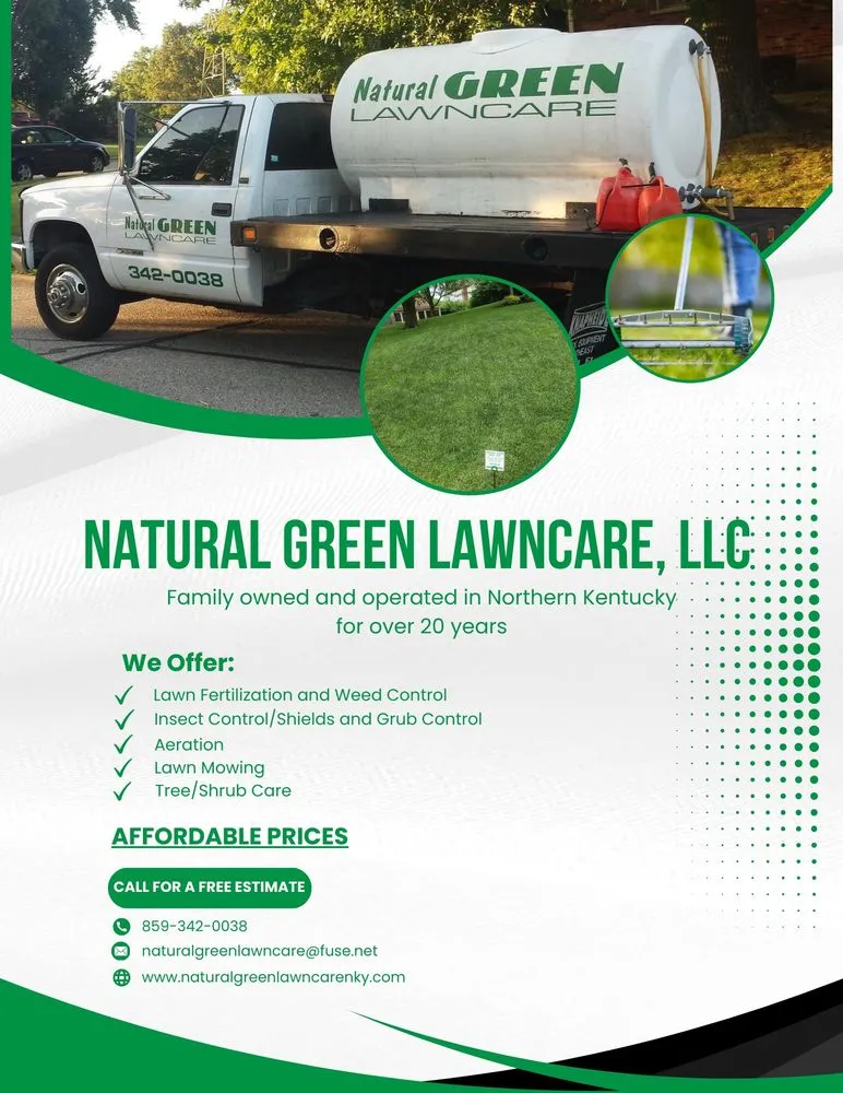 Expert outdoor landscaping in Villa Hills, KY by Natural Green Lawn Care