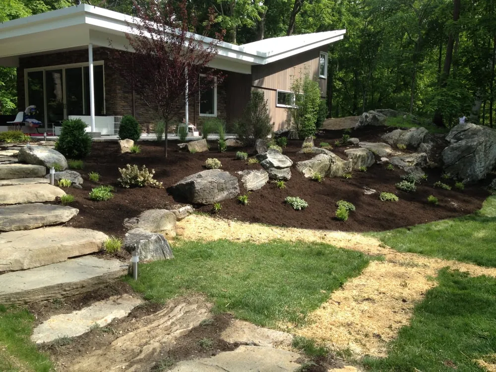 Affordable garden landscaping in Yorktown Heights, NY by Natural Greenscapes