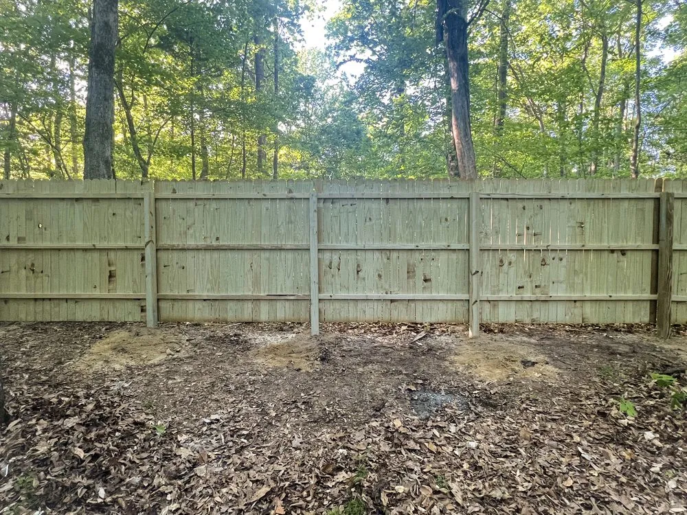 Custom yard cleanup service for beautiful yards in Barhamsville, VA by Natural Impressions