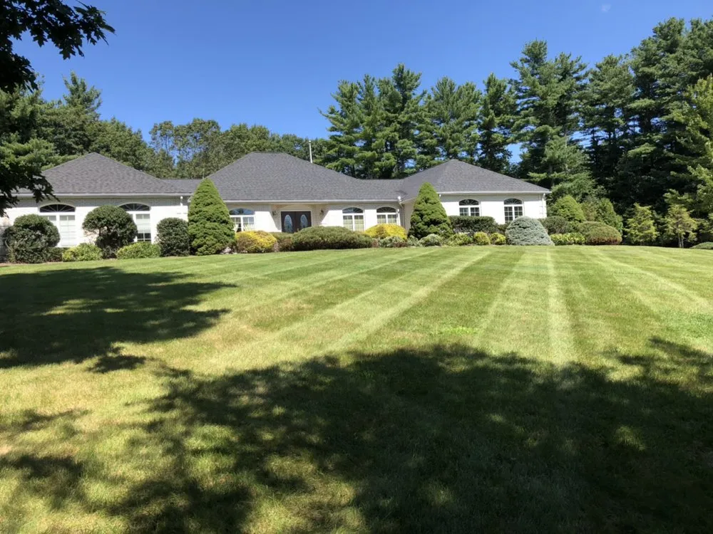 Affordable landscape installation in Methuen, MA by Natural Landscape Concepts