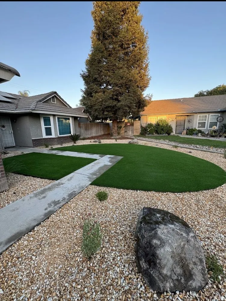 Local landscape installation in Ceres, CA by Natural Landscaping