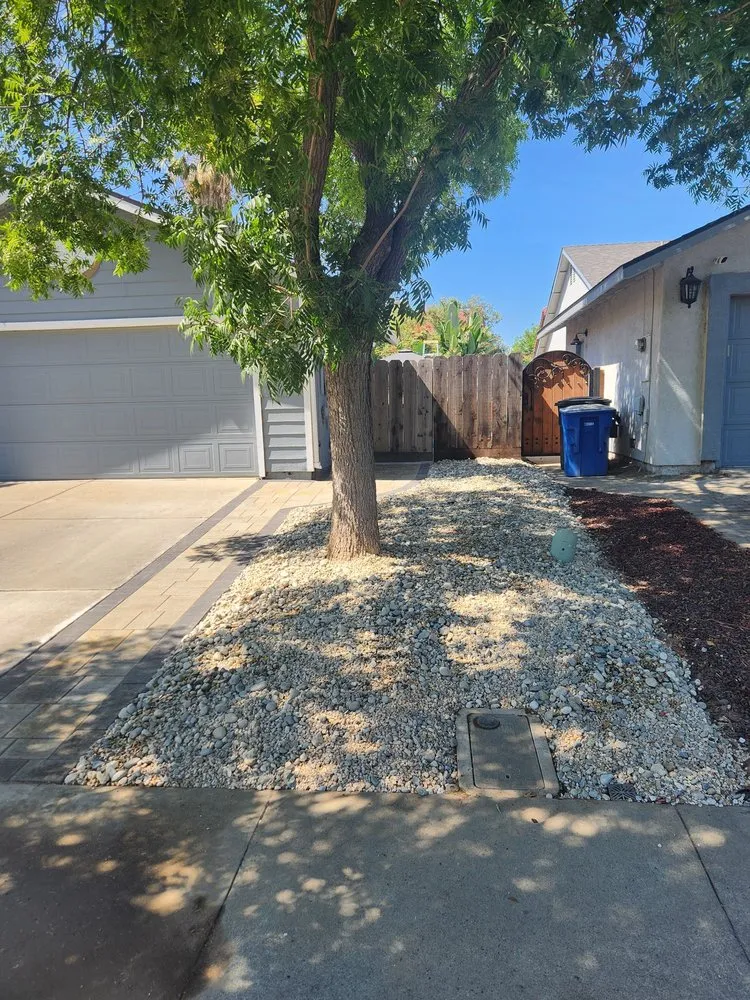 Professional residential landscaping with custom design in Ceres, CA by Natural Landscaping