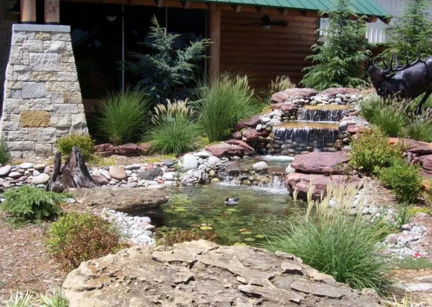 Local yard cleanup service for outdoor upgrades in Tuttle, OK by Natural Look Water Features