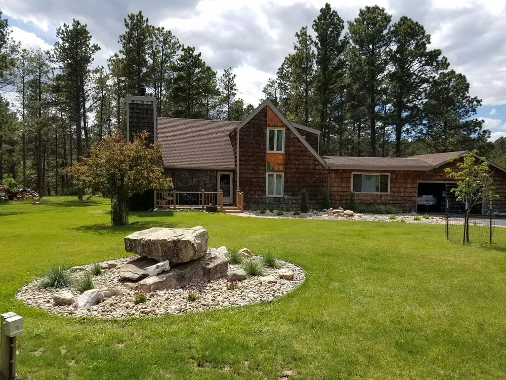 Expert yard maintenance with custom design in Rapid City, SD by Natural Perspective