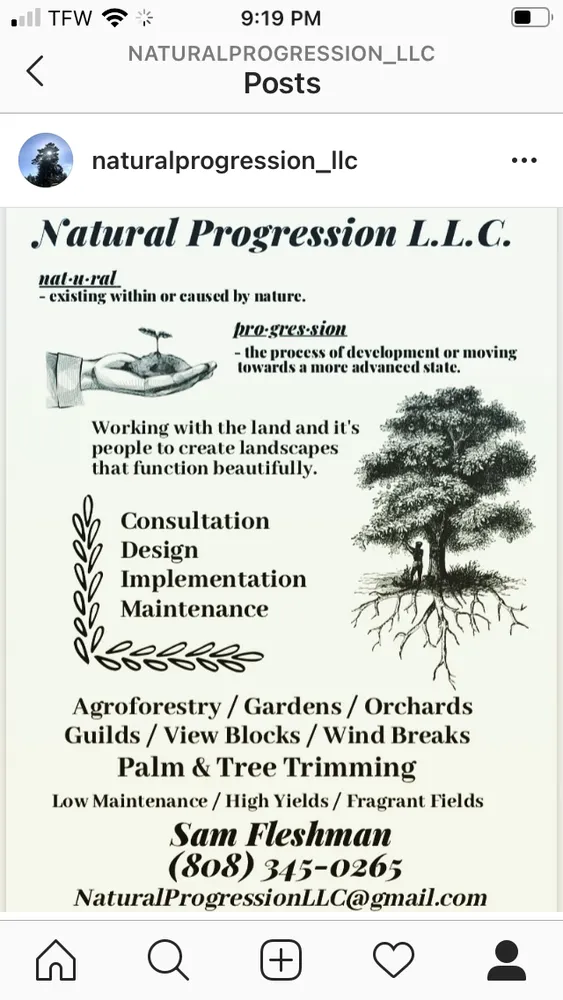 Affordable landscape design in Kapaau, HI by Natural Progression