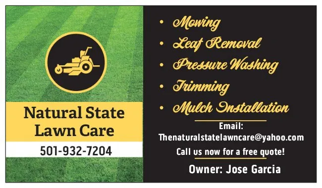 Affordable yard maintenance in Conway, AR by Natural State Lawn Care