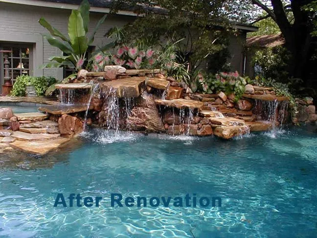 Professional landscaping services in McKinney, TX - Natural Stone Pools