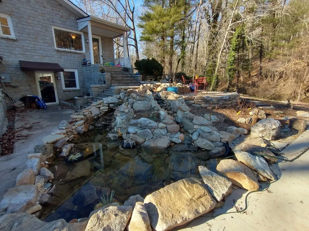 Affordable garden landscaping in Asheville, NC by Natural Succession Landscapes