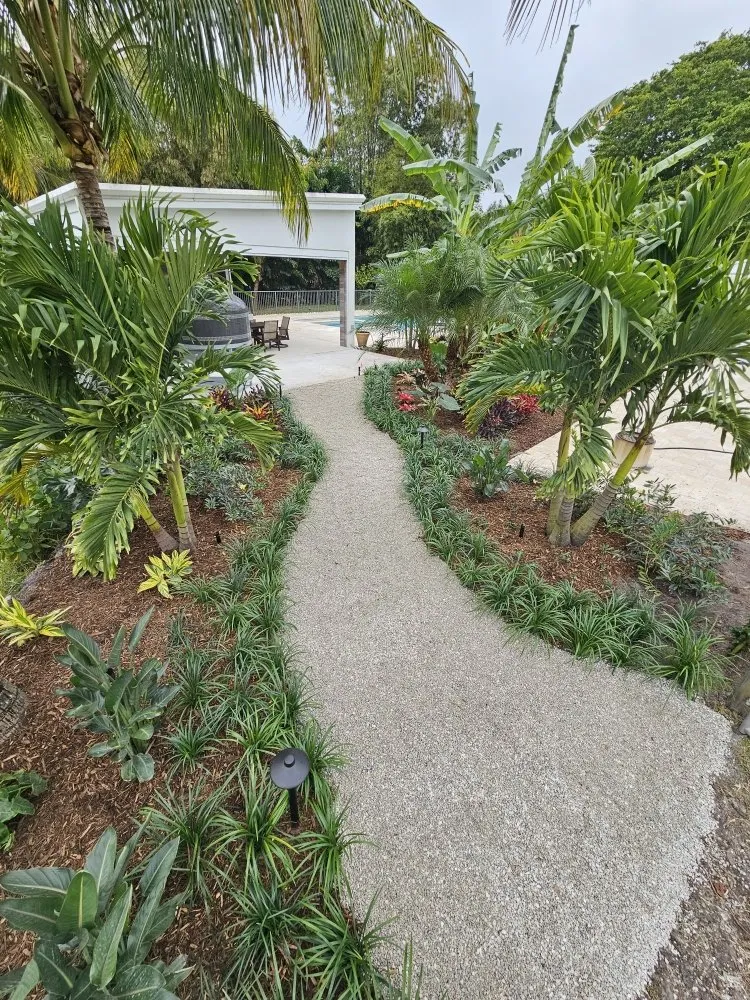 Expert residential landscaping in Loxahatchee, FL by Natural View Landscape