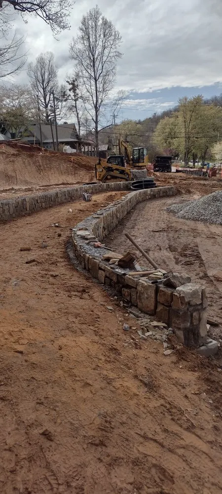 Reliable yard cleanup service for residential properties in Hendersonville, NC by Natural View Landscaping Services