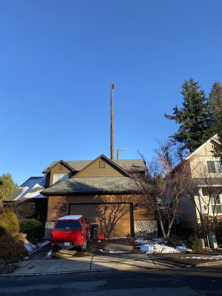 Custom lawn mowing service for residential properties in West Linn, OR by Natural Wonders Tree Service