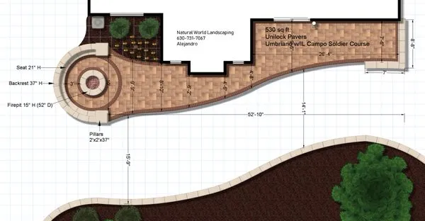 Natural World Landscaping Logo