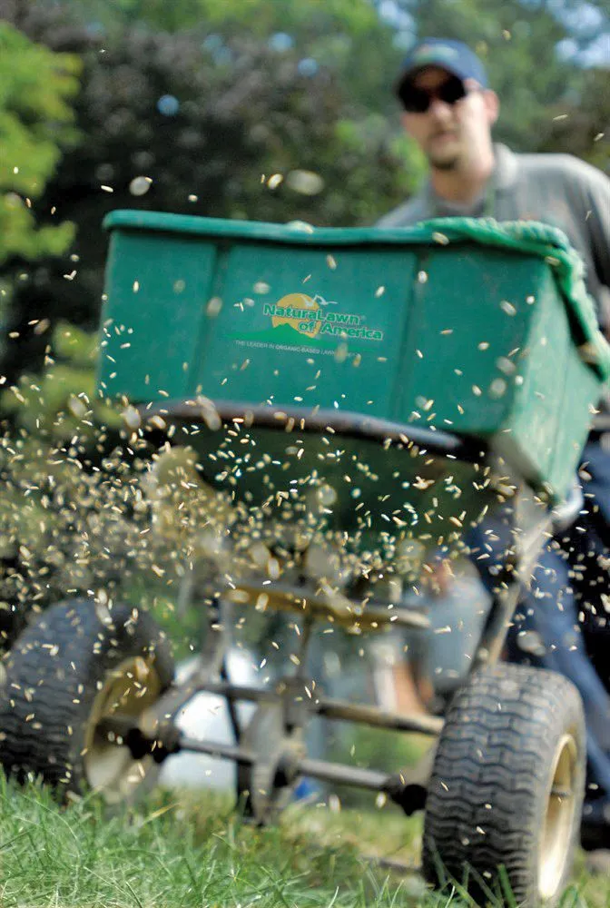 Expert lawn mowing service for year-round maintenance in Myersville, MD by NaturaLawn Of America