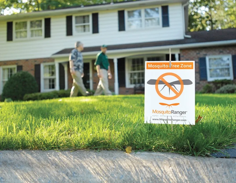 Custom landscape installation in Myersville, MD - NaturaLawn Of America