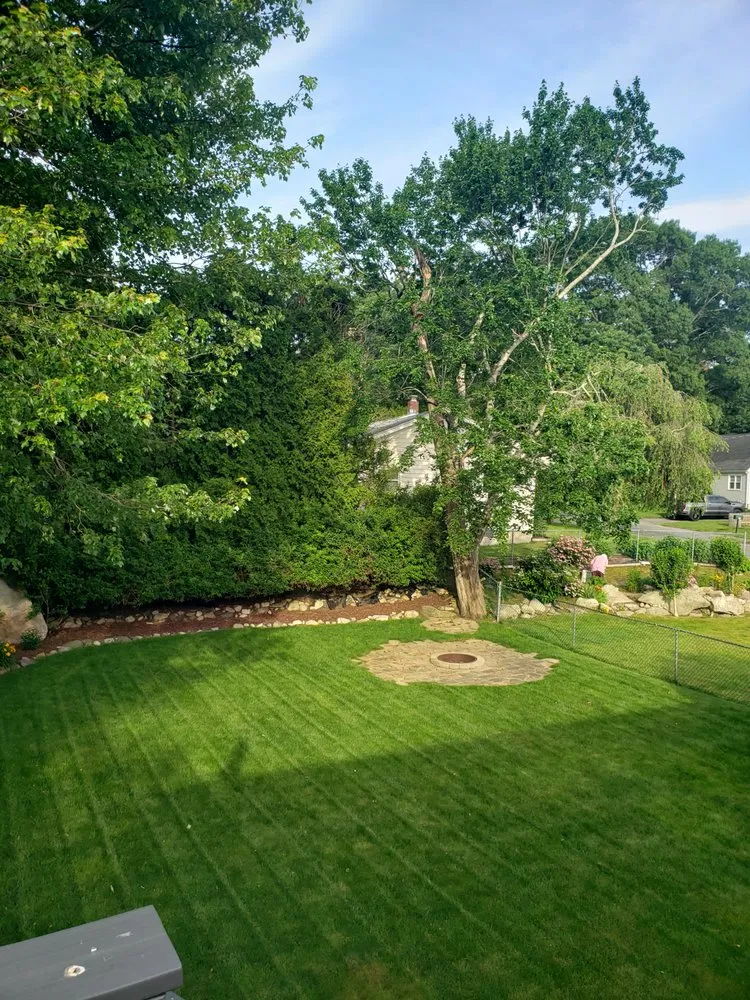 Expert garden landscaping in North Attleborough, MA by NaturaLawn of America