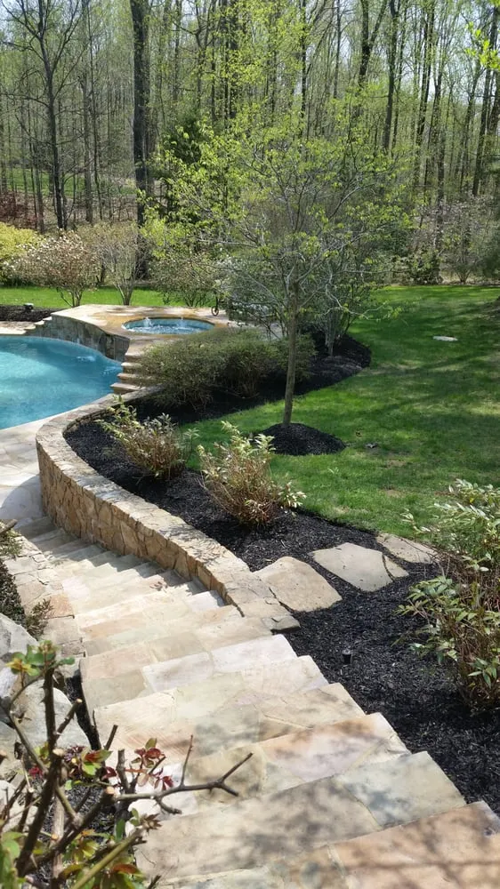 Professional lawn mowing service in Great Falls, VA by Naturalia Landscaping, LLC