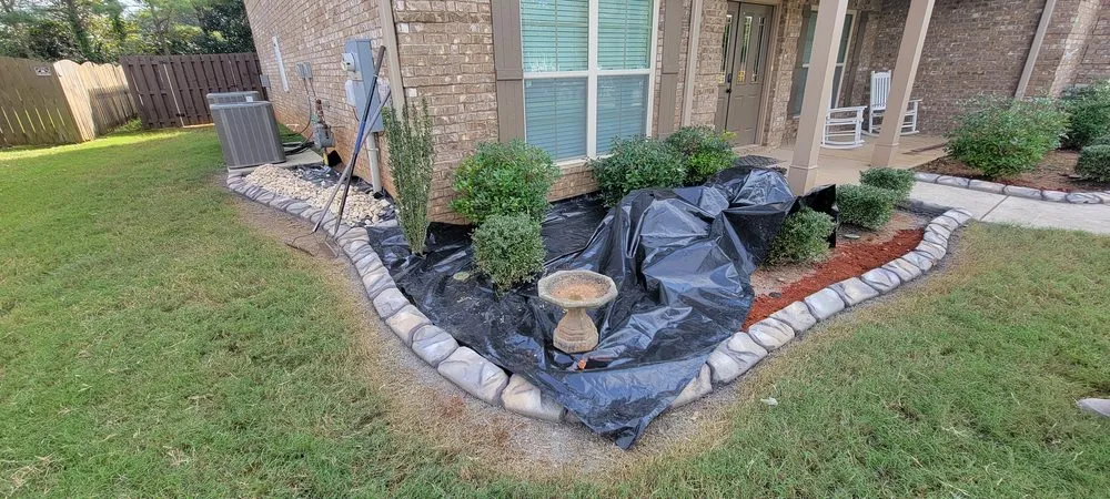 Custom residential landscaping experts serving Huntsville, AL - Naturally Green Lawn Service