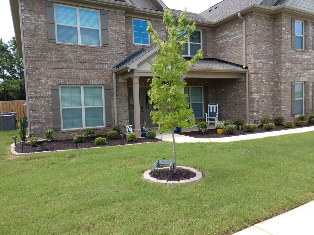 Expert landscape installation in Huntsville, AL by Naturally Green Lawn Service