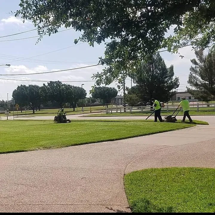 Top-rated lawn mowing service in Burleson, TX by NaturaLuxe Lawns
