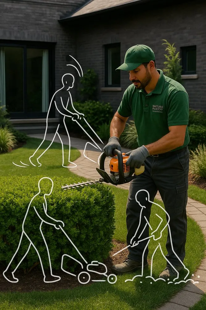 Local landscape installation in Wallington, NJ by Nature Beauty Landscaping