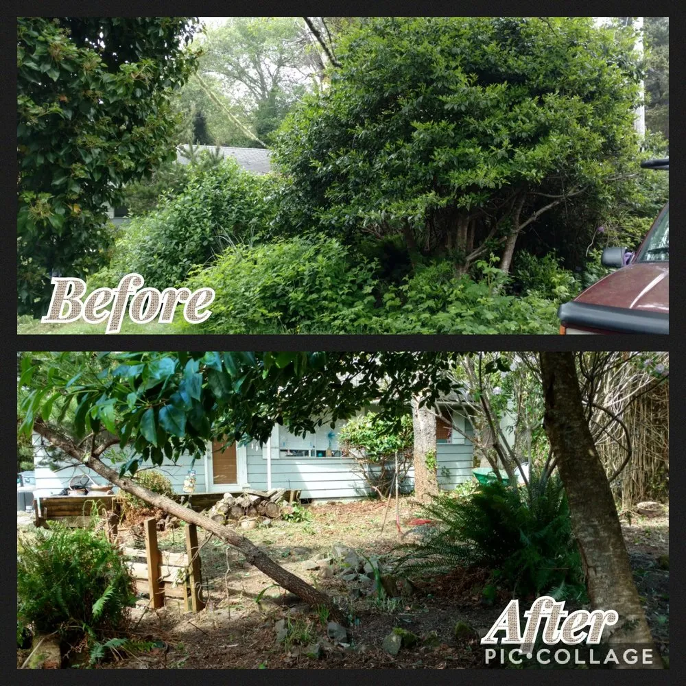 Local landscape installation in Lincoln City, OR - Nature Boy Yard Care & Maintenance