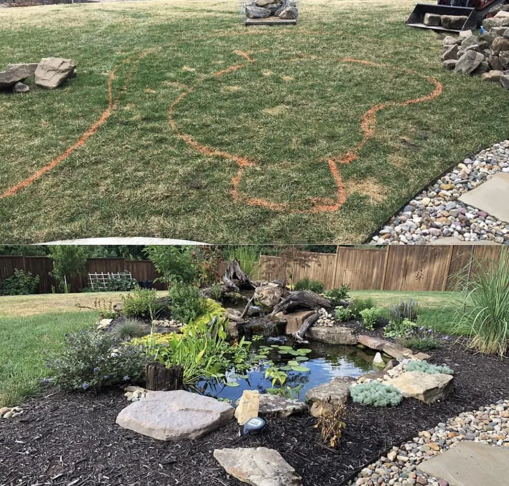 Custom garden landscaping in Turner, OR - Nature Bros Landscape Maintenance