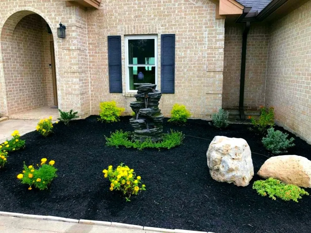 Top-rated garden landscaping for residential properties in Houston, TX by Nature By Design Landscape